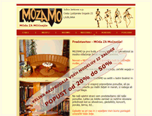 Tablet Screenshot of mozamo.eu